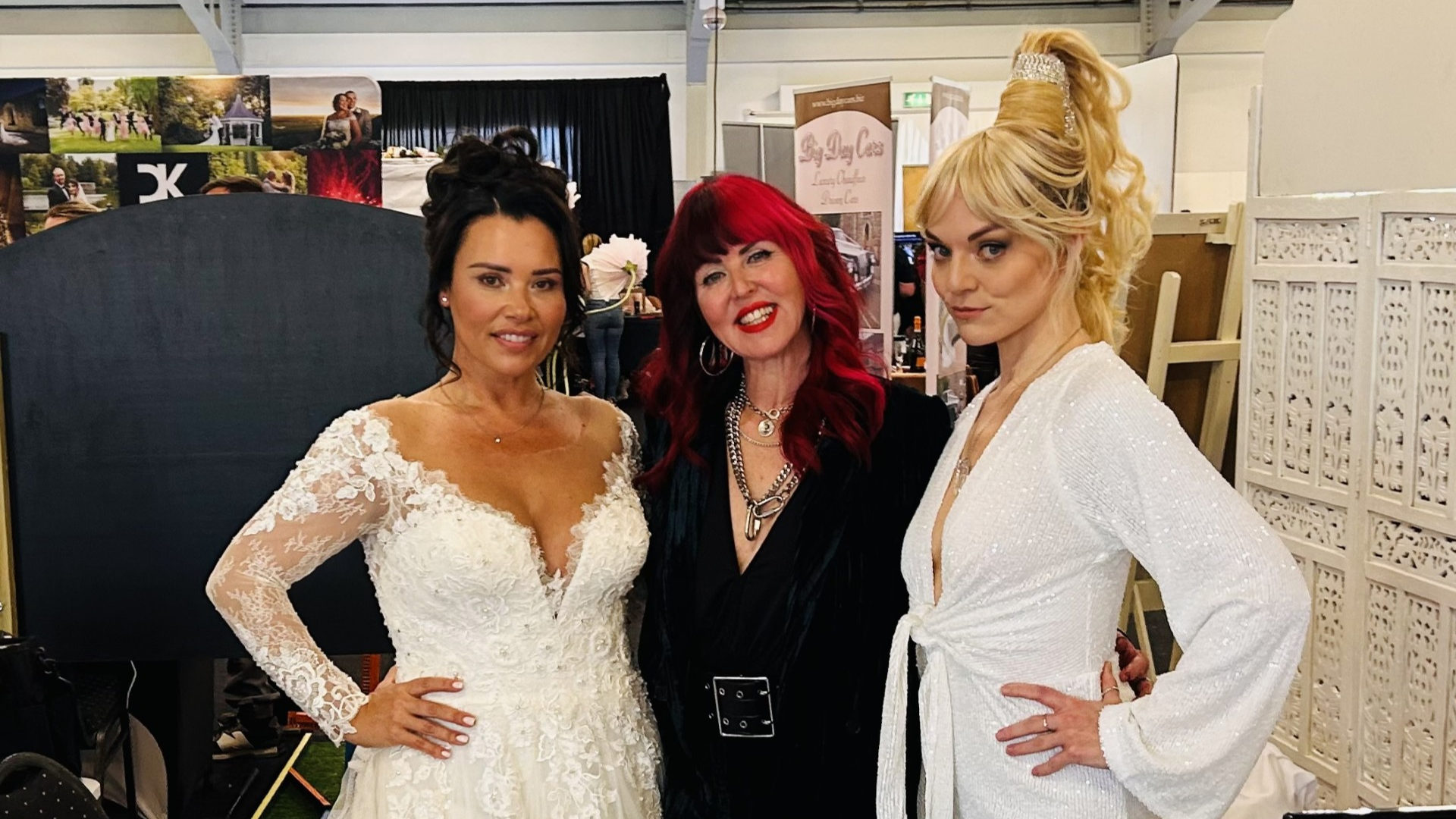 Vicki Lord at Wedding Hair Show in Detling